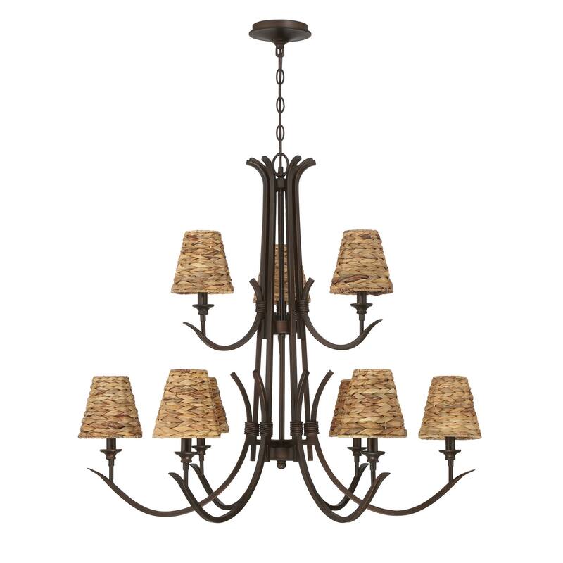 Craftmade 58329 Kokomo 9 Light 36" Wide Chandelier