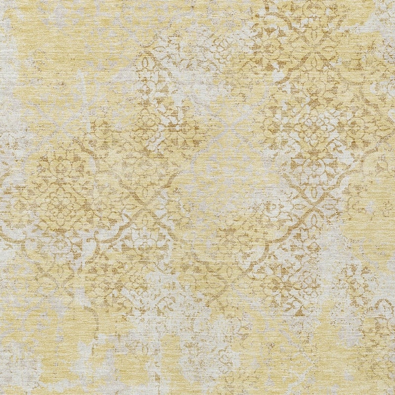HomeRoots Floral Transitional Rectangle Outdoor Rug