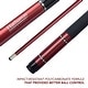 Hathaway Conquest 58-in Cue Stick - Fiberglass - Red - On Sale - Bed 