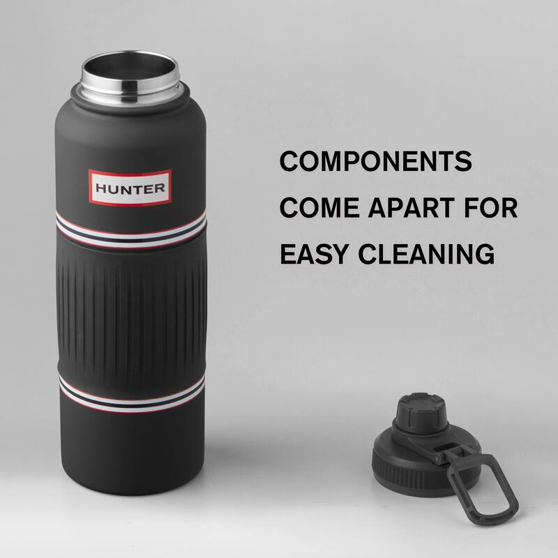 Hunter GoGrip Hydration Stainless Steel Tumbler with Carry Handle