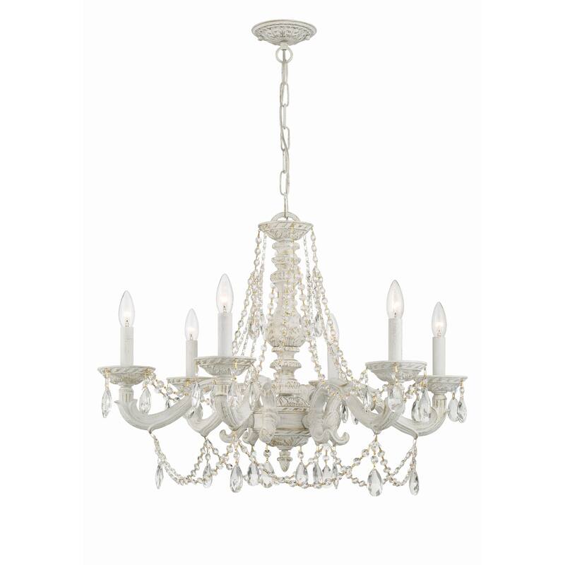 Crystorama Lighting Group Paris Market 6 Light 28" Wide Chandelier