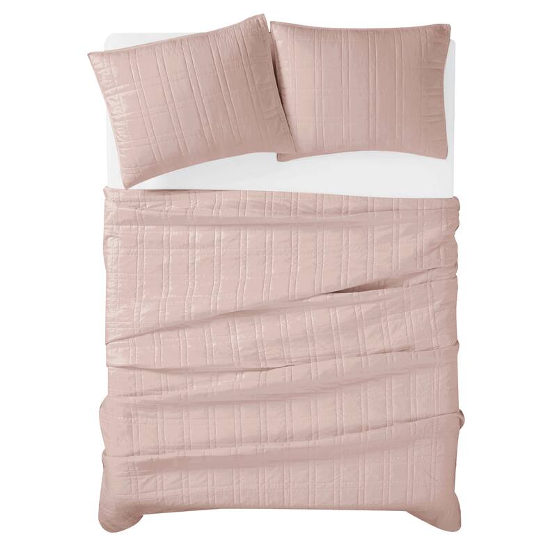 Cannon Heritage Solid 3 Piece Quilt Set