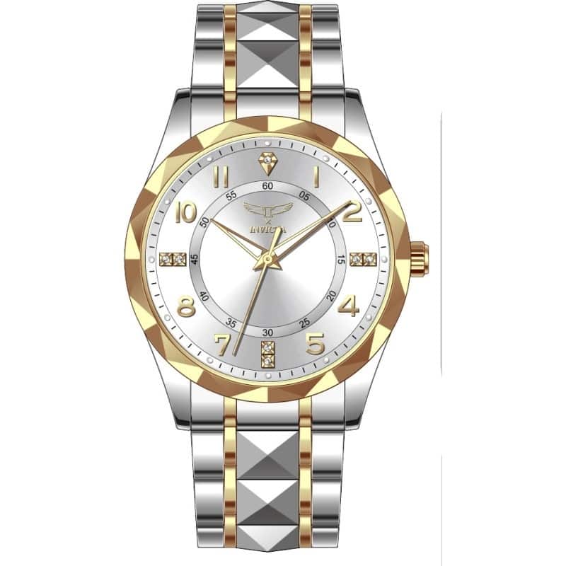 Invicta Men's 69023 Specialty Quartz PC21S Copper Dial Watch - White