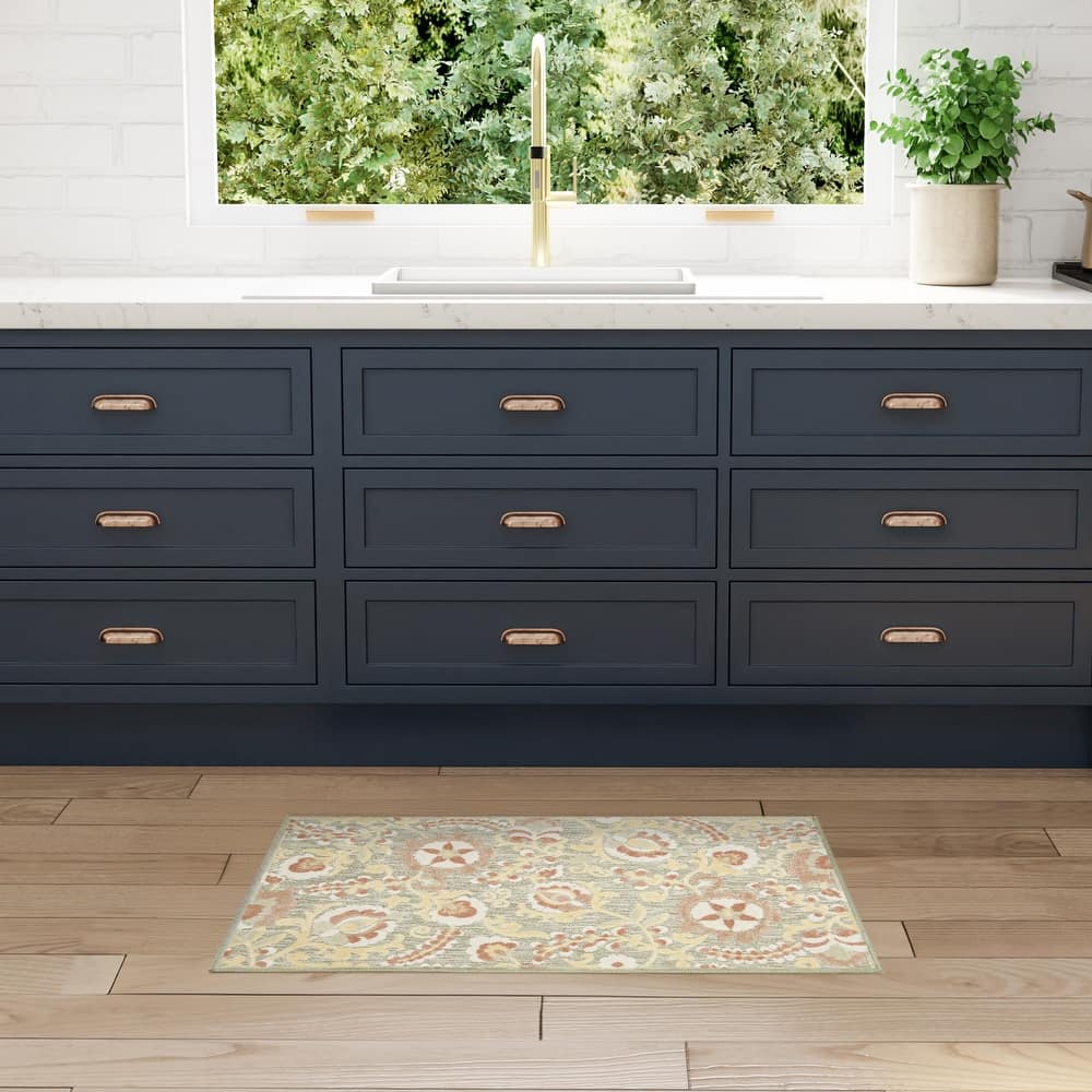 Nourison Aloha Indoor/Outdoor Floral Area Rug