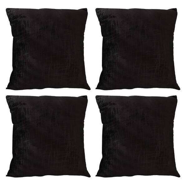 Super Soft Intersecting Line Pattern Velvet Pillowcase Bed Bath