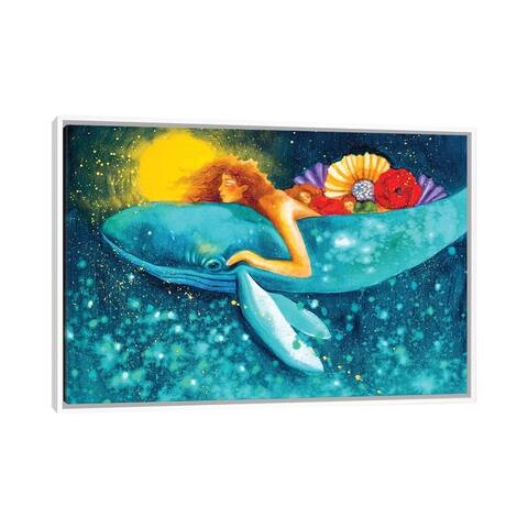 iCanvas "To Dream In Sleep" by Mirta Groffman Framed