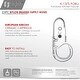 preview thumbnail 10 of 23, STYLISH Solid Stainless Steel Sink Kitchen Faucet, 1 Lever Handle Pull Down Spout Mixer Tap, Stainless Steel Finish