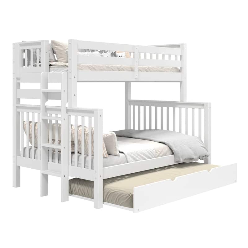 Taylor & Olive Trillium Twin over Full Bunk Bed Ladder, Twin Trundle