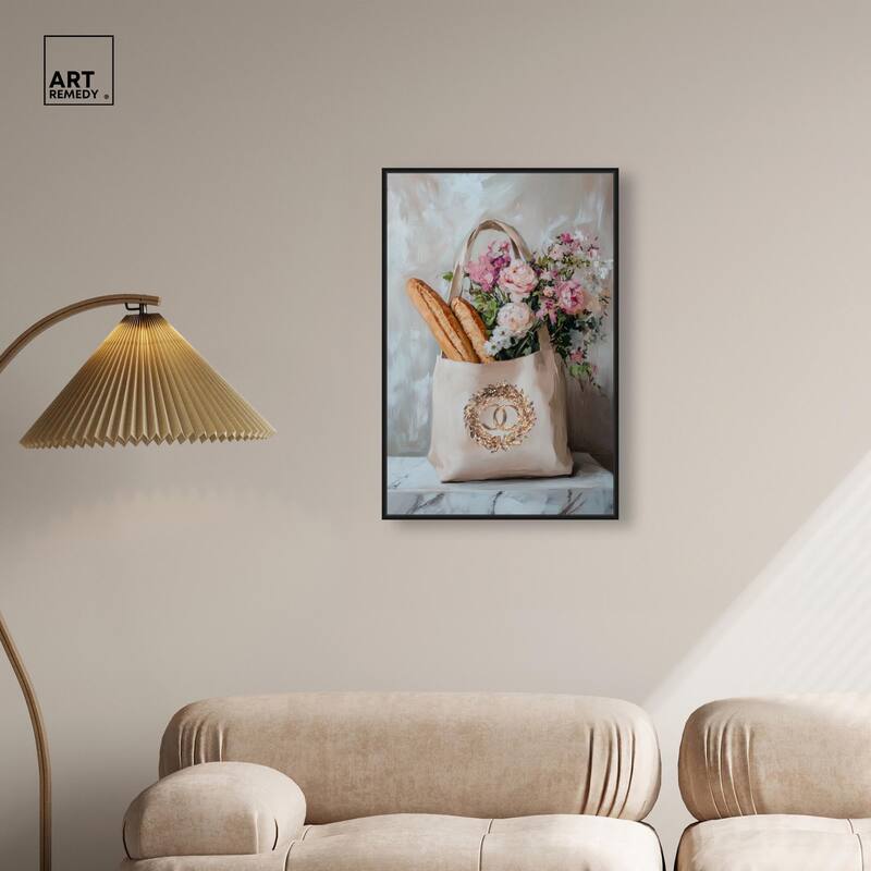 Chic Carryall I Canvas by Art Remedy