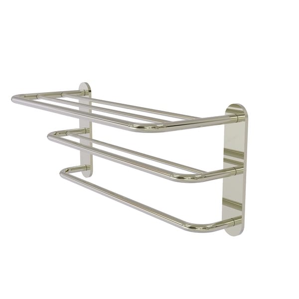Allied Brass Three Tier Hotel Style Towel Shelf with Drying Rack