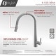 preview thumbnail 22 of 54, STYLISH Kitchen Sink Faucet Single Handle Pull Down Dual Mode Stainless Steel Polished