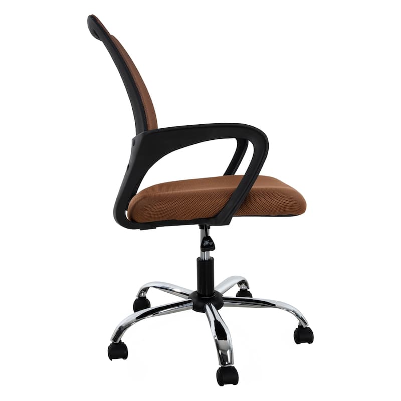Ergonomic Breathable Mesh Office Chair – Adjustable Design with Lumbar Support and Enhanced Mobility with 360° Swivel Wheels