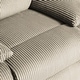 preview thumbnail 46 of 101, Overstuffed Cotton Corduroy Manual Pushback Recliner with Wide Armrest