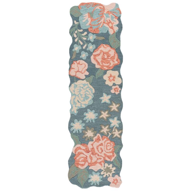 SAFAVIEH Handmade Jardin Pigi Floral Wool Rug