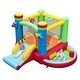 preview thumbnail 3 of 7, Music-Themed Kids Inflatable Castle Bounce House, Blower Not Included - 116" x 114" x 75"