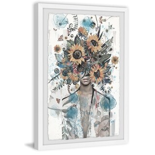 Sunflower Glory - Framed Print - Customizable