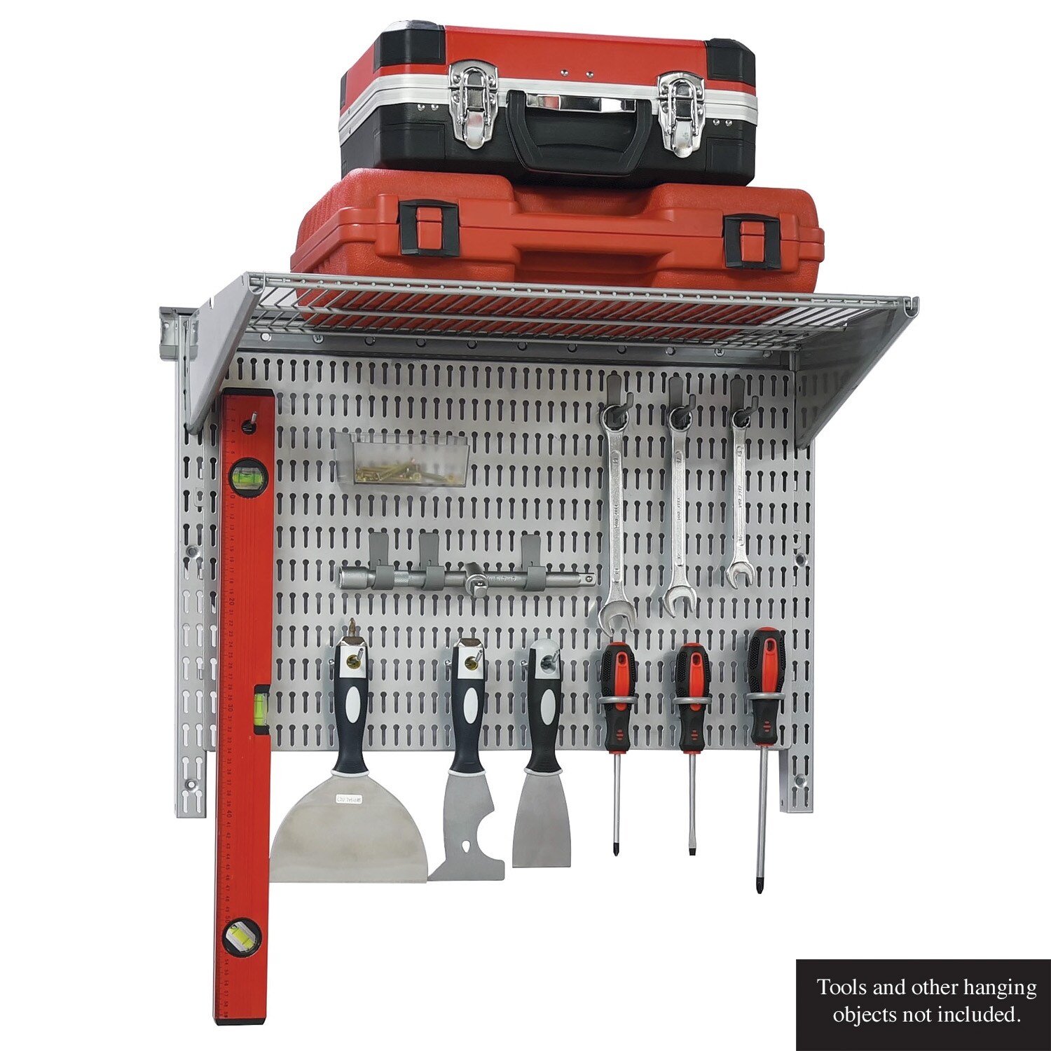 Shop Allspace 21 Pc Wall Organizer Storage System Pegboard