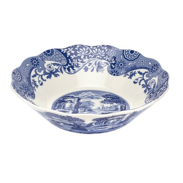 Spode Blue Italian Daisy Bowl - 10 inch