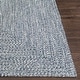 preview thumbnail 15 of 61, Livabliss Sharrah Indoor/ Outdoor Solid Braided Area Rug
