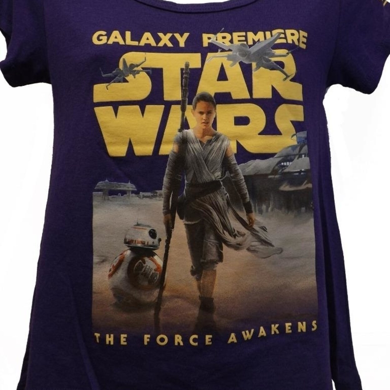 Shop Star Wars Force Awakens Rey Youth Girls Licensed Hi Low Shirt Overstock 23026364