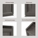 preview thumbnail 6 of 49, Multifunctional Minimalist Side Cabinet with 3D Design