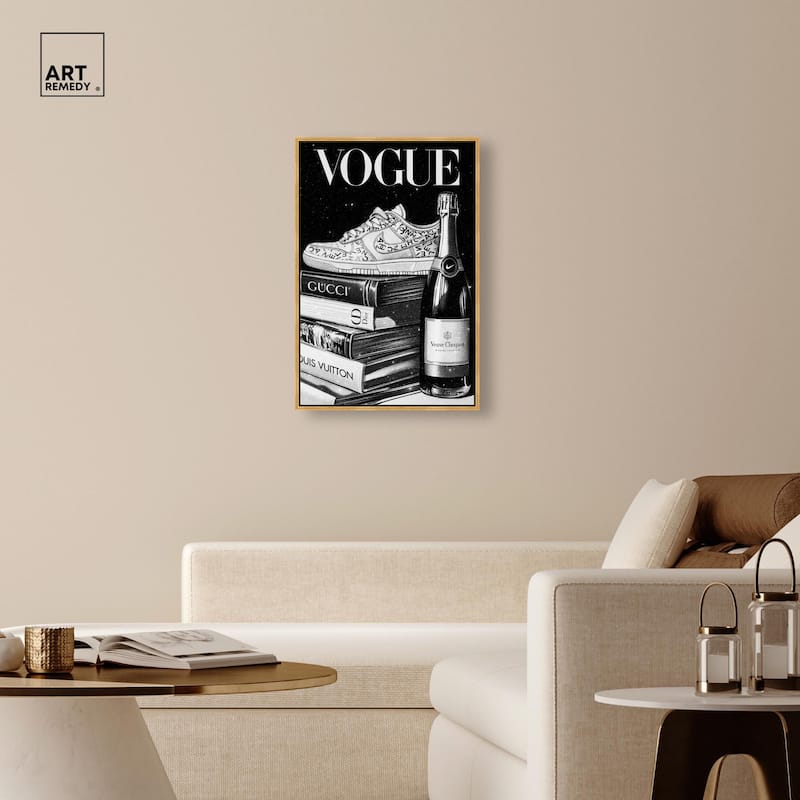 Sneaker Glitz and Glam Cover II Canvas by Art Remedy