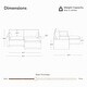preview thumbnail 32 of 79, Modular Couch Oversized Sectional Sofa for Living Room