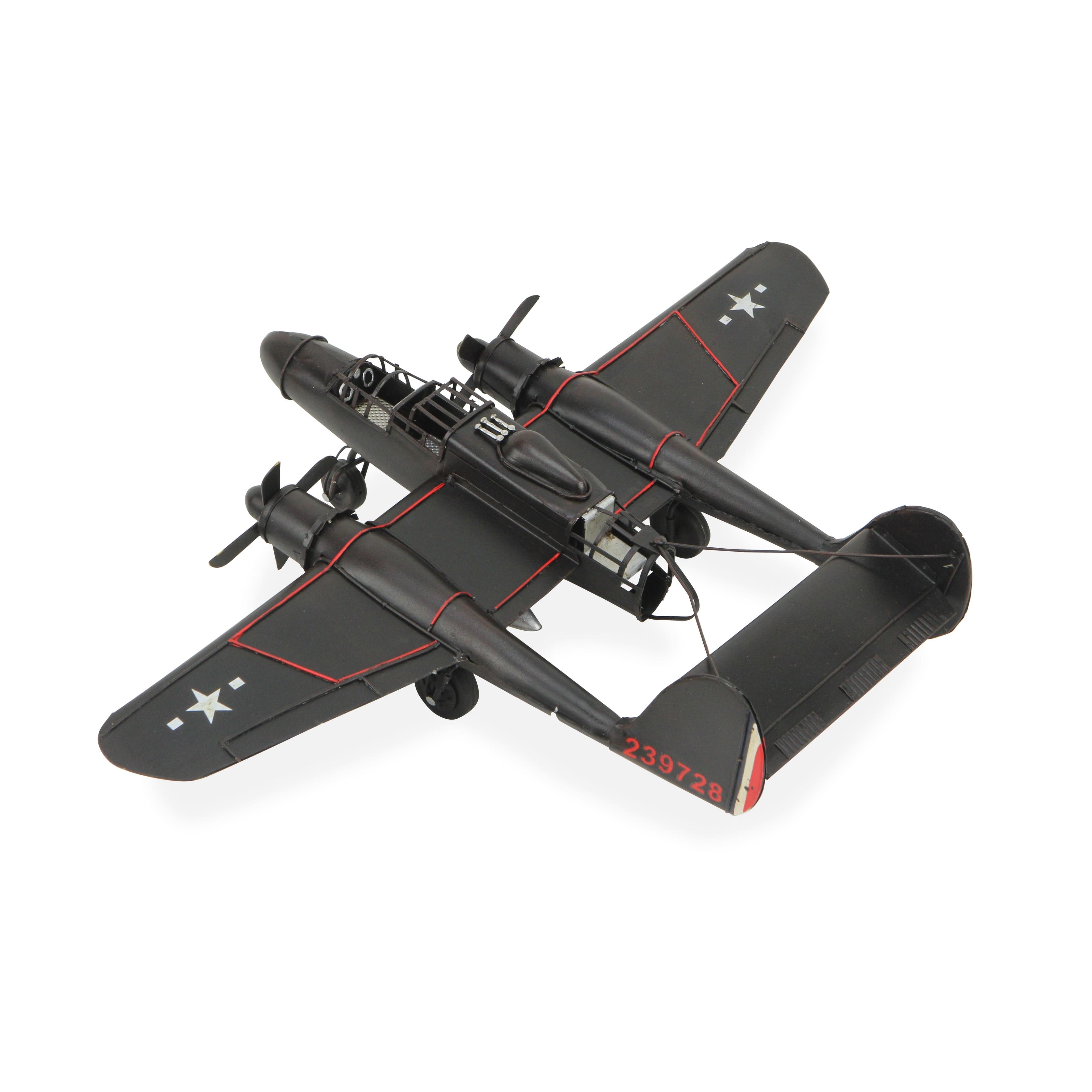 Multicolor Metal P-61 Black Widow Model - On Sale - Bed Bath & Beyond ...