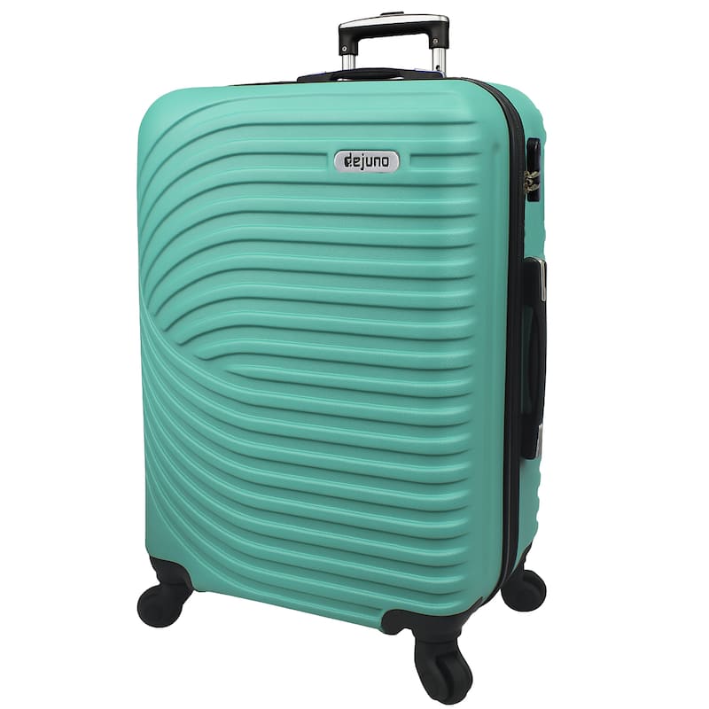 Craft Hardside 28-Inch Chequed Lightweight Spinner Luggage - Teal