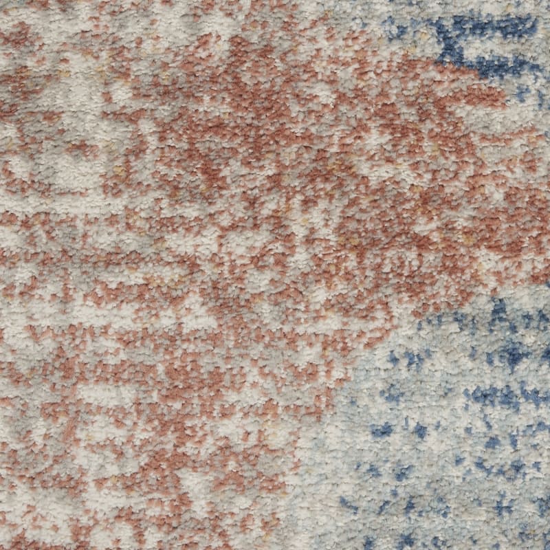 HomeRoots Abstract Contemporary Rectangle Area Rug - 3' X 5'