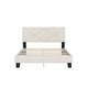 preview thumbnail 10 of 8, 4-Pieces Bedroom Sets Queen Size Upholstered Bed Frame with Rivet Design,Nightstands and Ottoman