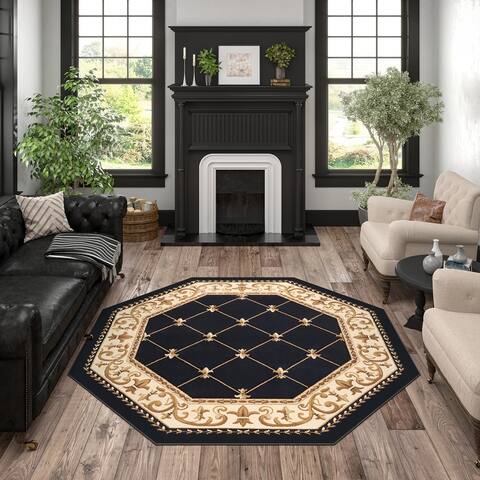 Soho Traditional Scroll Indoor Area Rug