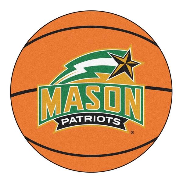 Shop Ncaa George Mason University Patriots Basketball Shaped Mat Area Rug Overstock 22616816