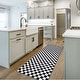 preview thumbnail 85 of 173, Gertmenian Crystal Print Soft Flat Pile Polyester Slip Resistant Washable Indoor Printed Area Rug Collection