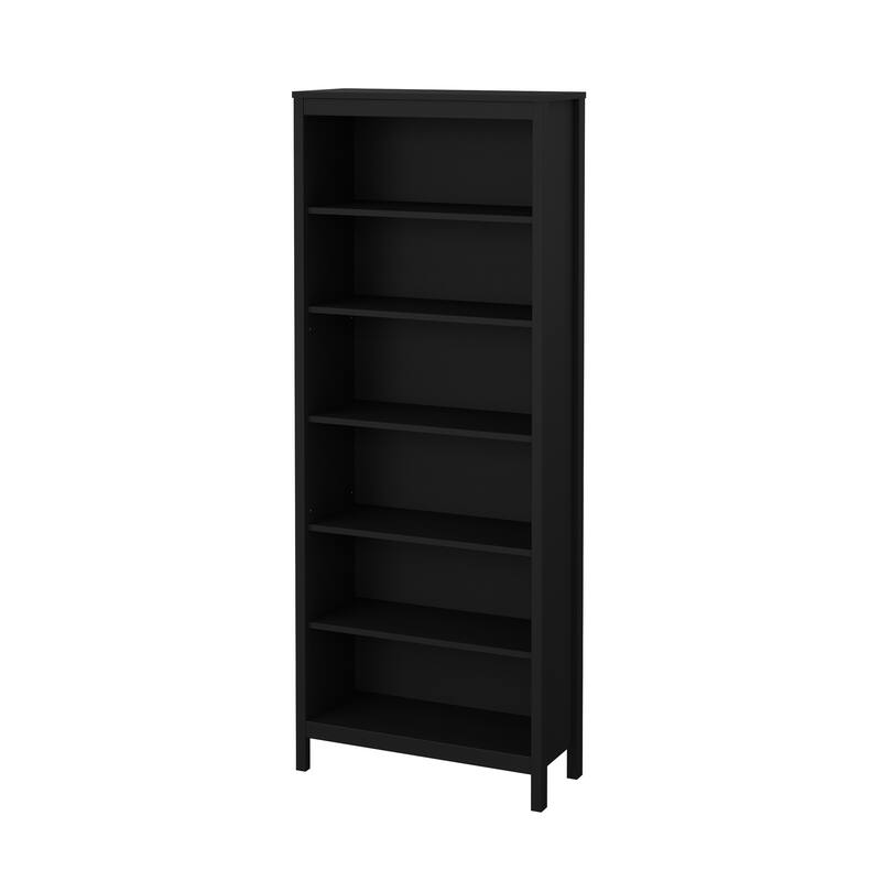 Porch & Den Madrid Adjustable 6 Shelf Bookcase