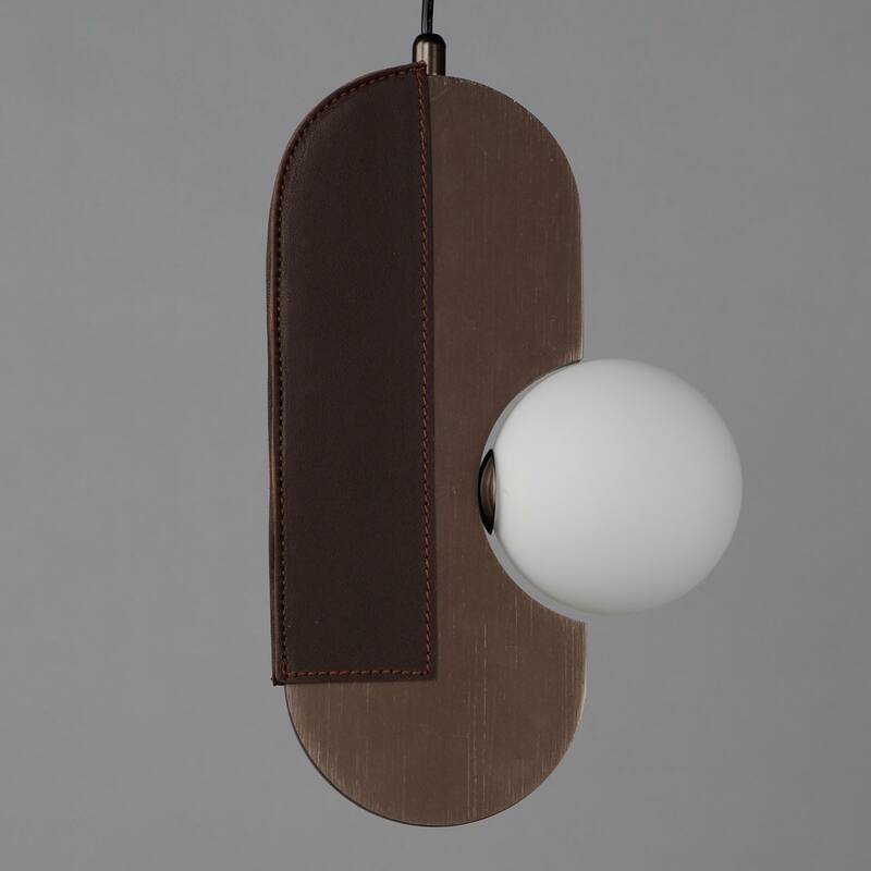 Studio M SM24602 Stitched 9" Wide LED Mini Pendant by Nina Magon