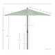 preview thumbnail 145 of 143, North Bend 9-foot Round Auto-tilt, Bronze Finish, Sunbrella Patio Umbrella by Havenside Home