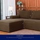 preview thumbnail 40 of 79, Subrtex 2-Piece L Shape Sofa Cover Stretch Sectional Left Chaise Cover