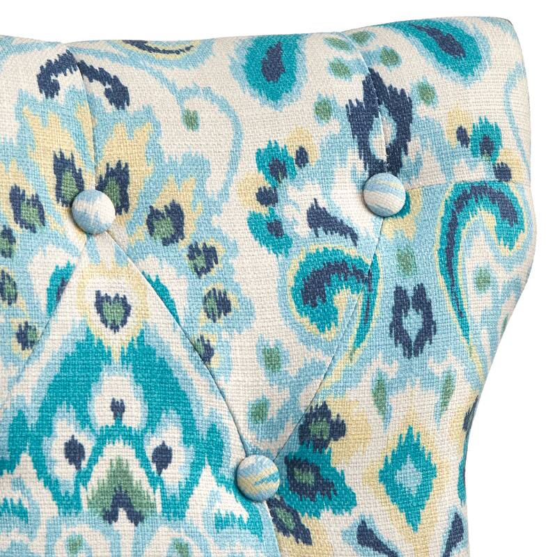 Simple Living 24-inch Langdon Upholstered Stools (Set of 2)