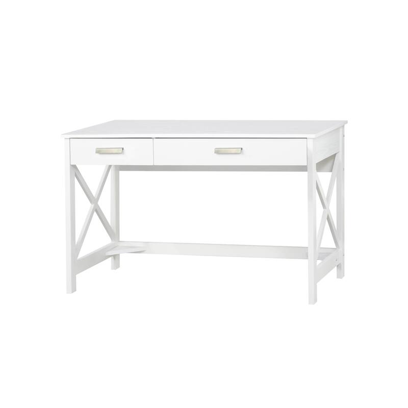 Saint Birch Alaska 47" Wrinting Desk with Two Drawers