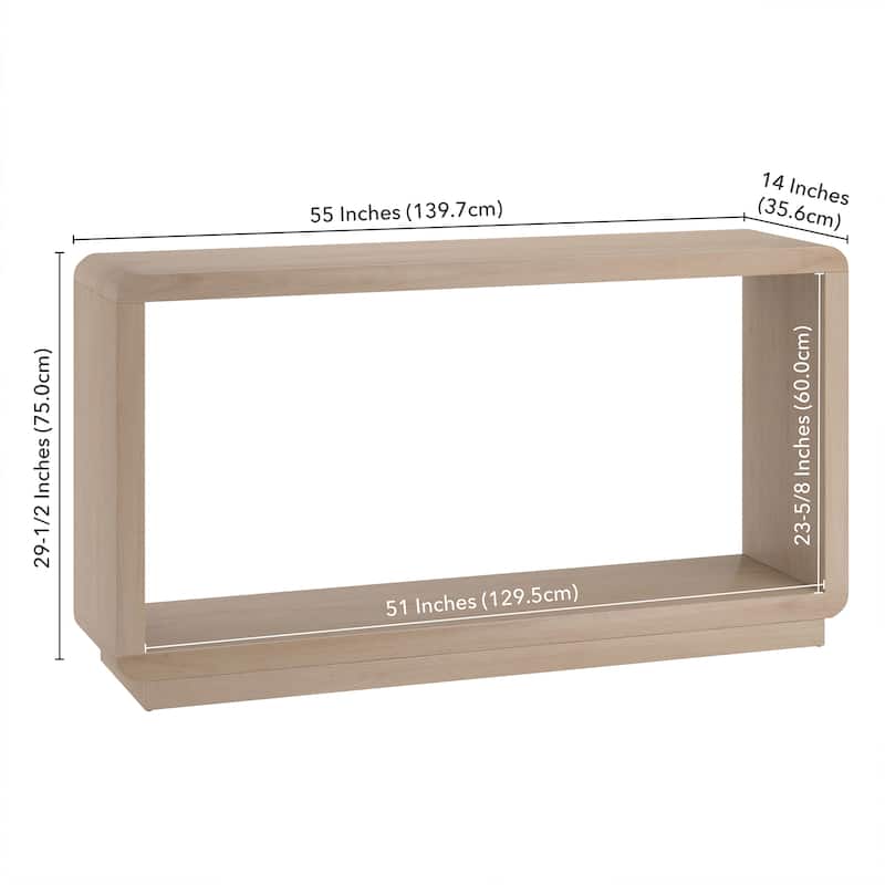 Lonni 55" Rectangular Console Table - 55" Wide