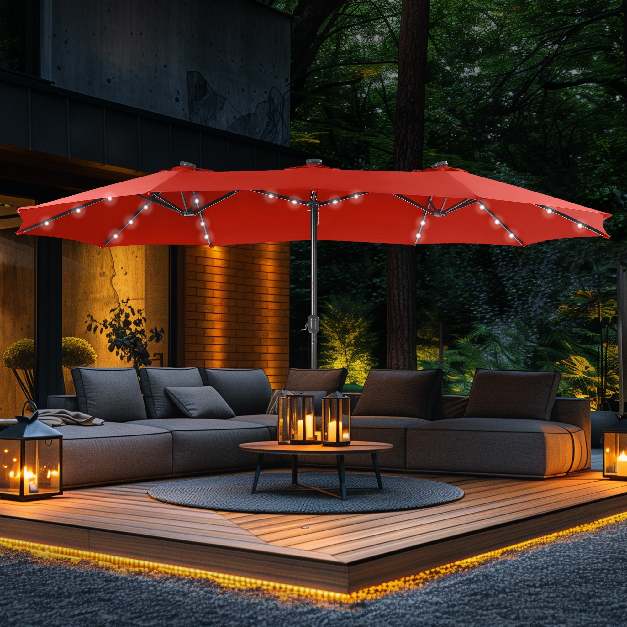 Best rectangular patio umbrella on sale