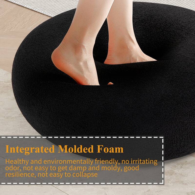 XINMICS 29.72" Modern Style Donut Lazy Sofa