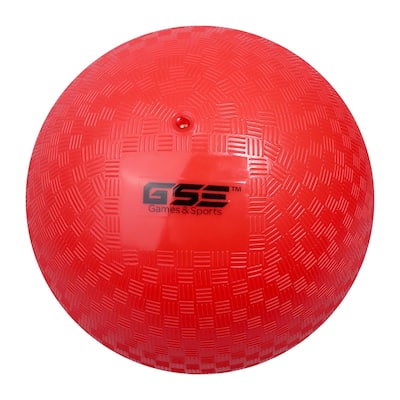 GSE™ 10" Inflatable Playground Balls, Kickball, Dodge Ball, Four Square Ball. Indoor/Outdoor Kids Toy Balls