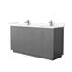 Option Dark Gray / Giotto Quartz Top / Brushed Nickel