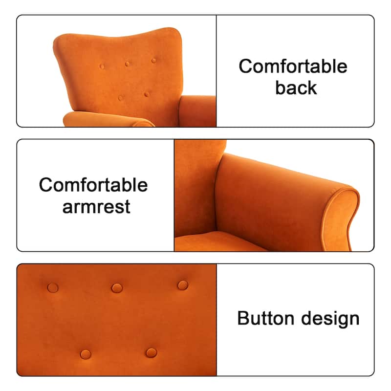 Shakeable high back living room single sofa chair