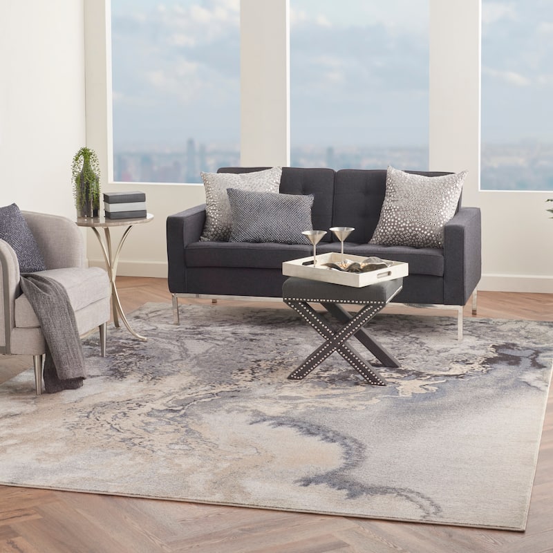 Nourison Maxell Modern Glam Abstract Area Rug
