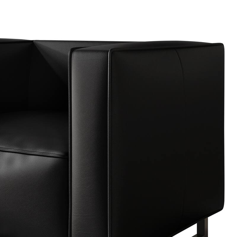 CraftPorch Mid Century Modern 3- Pieces Upholstered Living Room Set