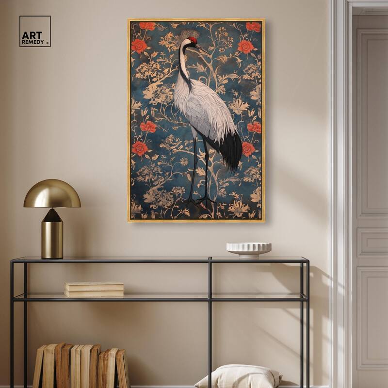 Botanical Bird I Canvas by Art Remedy
