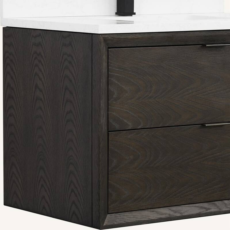 Legion Furniture WH25 Solid Wood Contemporary Bathroom Vanity with 1" thick Artificial top